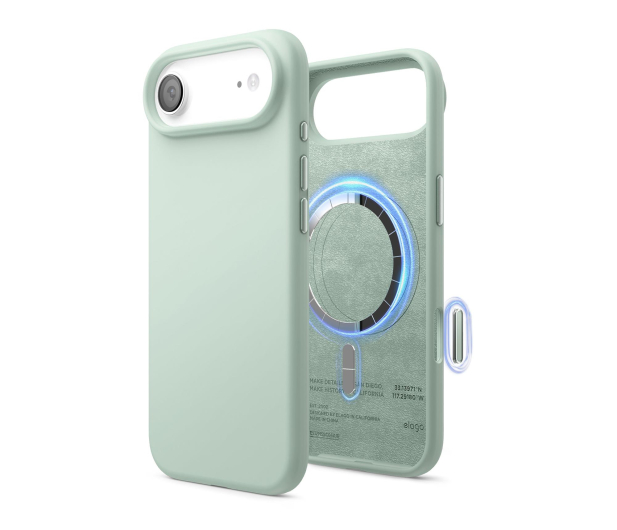Elago Magsafe Silicon Case do iPhone 17 AIR Mint - 1360449 - zdjęcie
